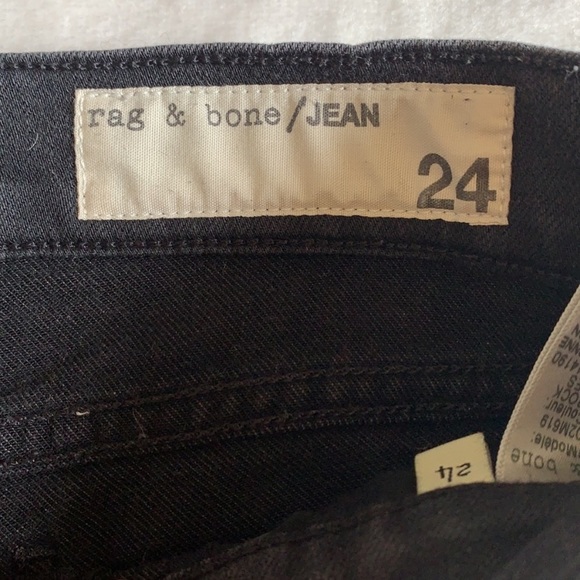 Rag & Bone distressed skinny jeans size 24 - Picture 6 of 9
